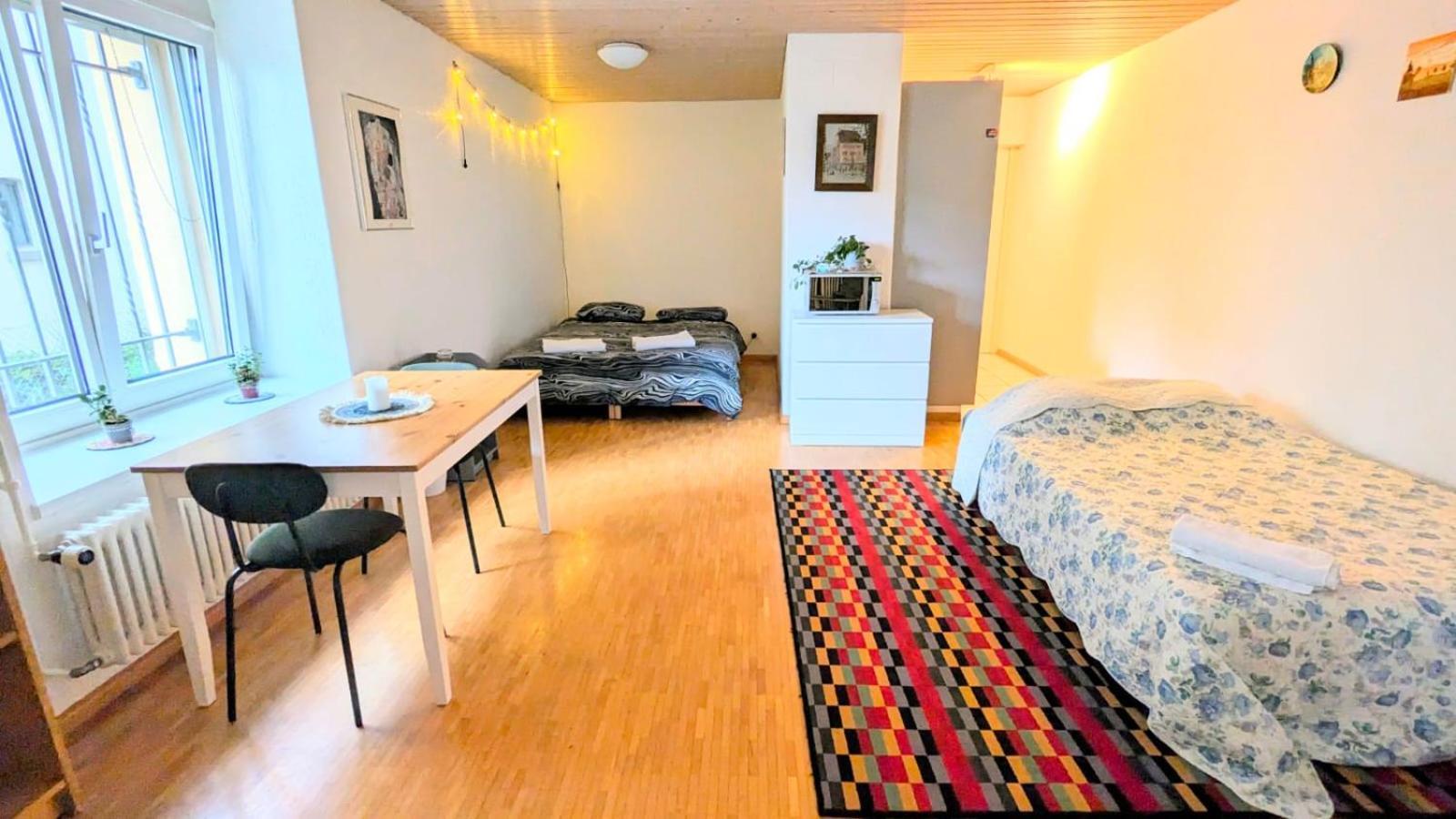 Urban Retreat - Cozy Studio With Private Patio Apartamento Zurique Exterior foto