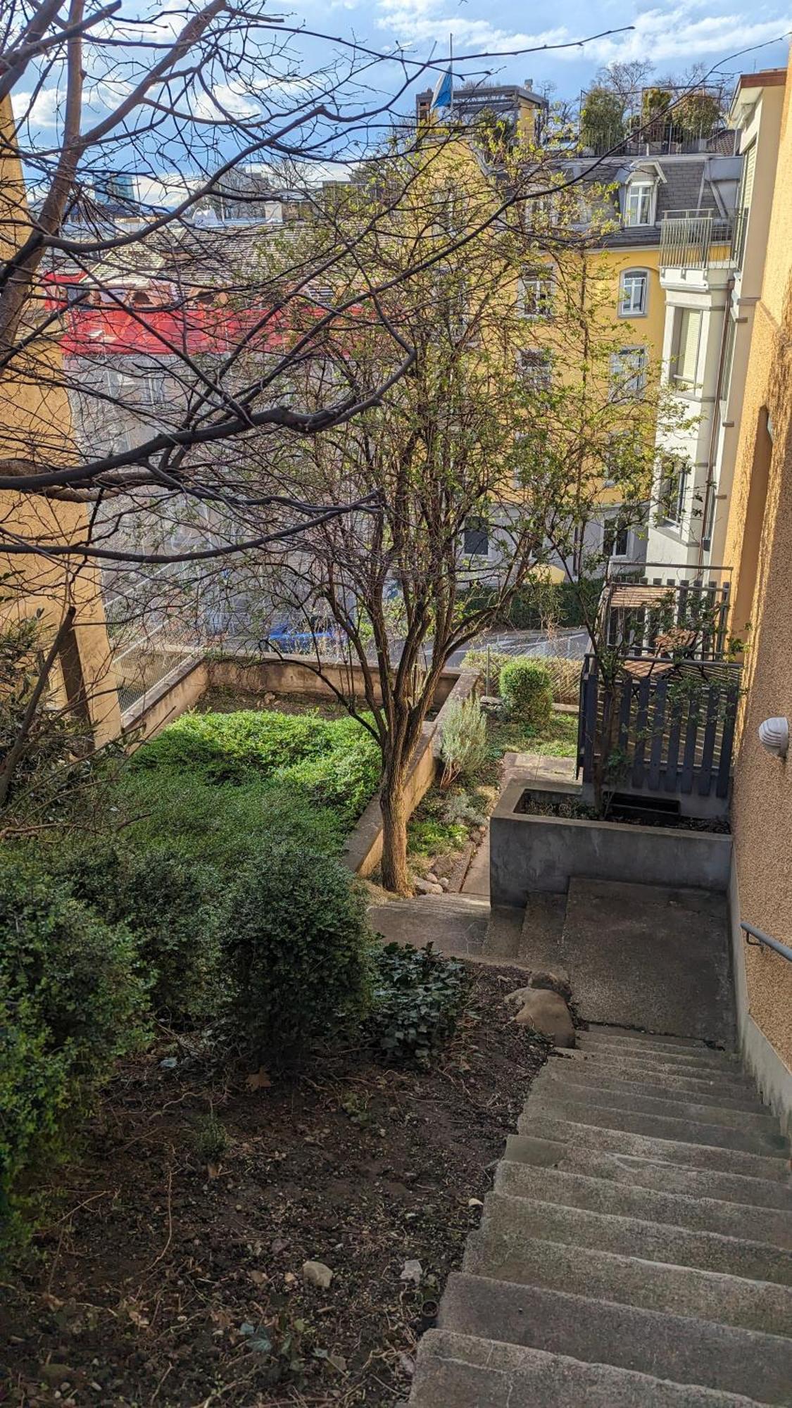 Urban Retreat - Cozy Studio With Private Patio Apartamento Zurique Exterior foto